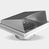 Wall Air Vent Outlet Stainless Steel Extractor Fan Vent Cover Ducting Ventilation Exhaust Grille Cover Easy To Install