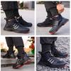 Men Work Boots Indestructible Safety Shoes Men Steel Toe Shoes Puncture-Proof Work Sneakers for Men Durable Footwear