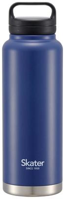 Skater Insulated Stainless Steel with Screw Mug, 1200ml, Handle, Navy, STSC12-A