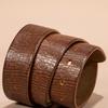 Thickened Double-sided Available Vegetable Tanned First-layer Cowhide Copper Buckle Belt Men's Genuine Leather Pin Buckle High-end Belt