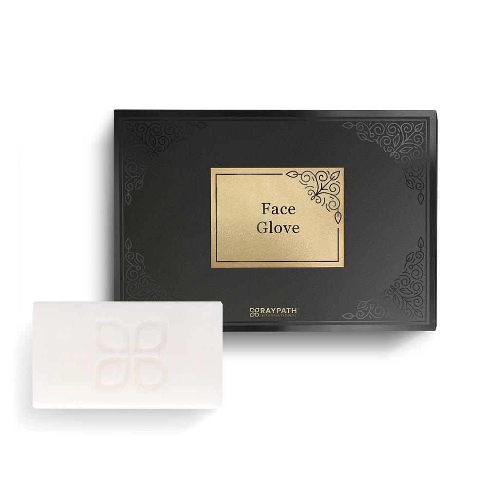Face Glove Care Set with Microsilver Soap - Raypath