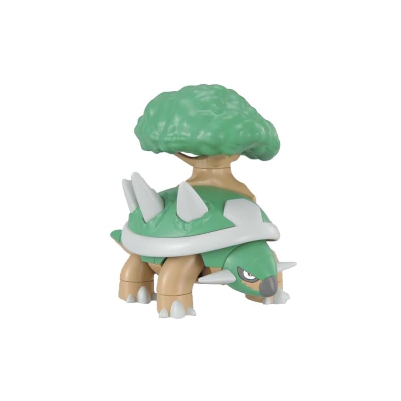 Pokémon Plastic Model Collection No. 8 Evolution Series Dodaitose Evolution Set, Color-Coded Plastic Model (New Package Version)