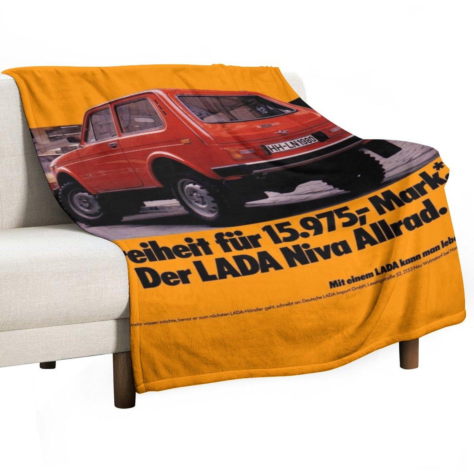 LADA NIVA Плед Мягкий Большой Детский теплый зимний косплей аниме Пледы 30x40in