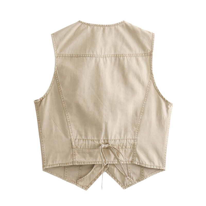 Fashion Style 2024 Spring New Arrival Women's Clothing Easiest for Match Gradient Effect Vest High Waist Skirt 5320710