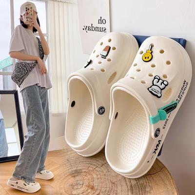 Monique EVA Beach Hole Schoenen Meisjes Zomer Thuis Dikke Bodem All-match Sandalen en Slippers