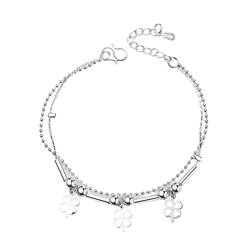 Elegant Silver Plated Bracelet Featuring Minimalist Korean Design And Playful Shark Elements For Fashion Forward Women