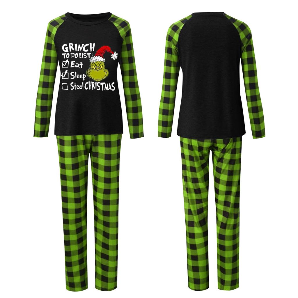 Passende Familiensets mit Weihnachtsmotiven, Langarmshirts und Hosen