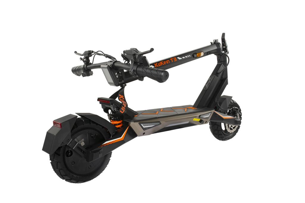 KuKirin T3 800W Electric Scooter for Adults, 10" Tire Foldable E-Scooter, Up To 58km Range & 45km/h Speed
