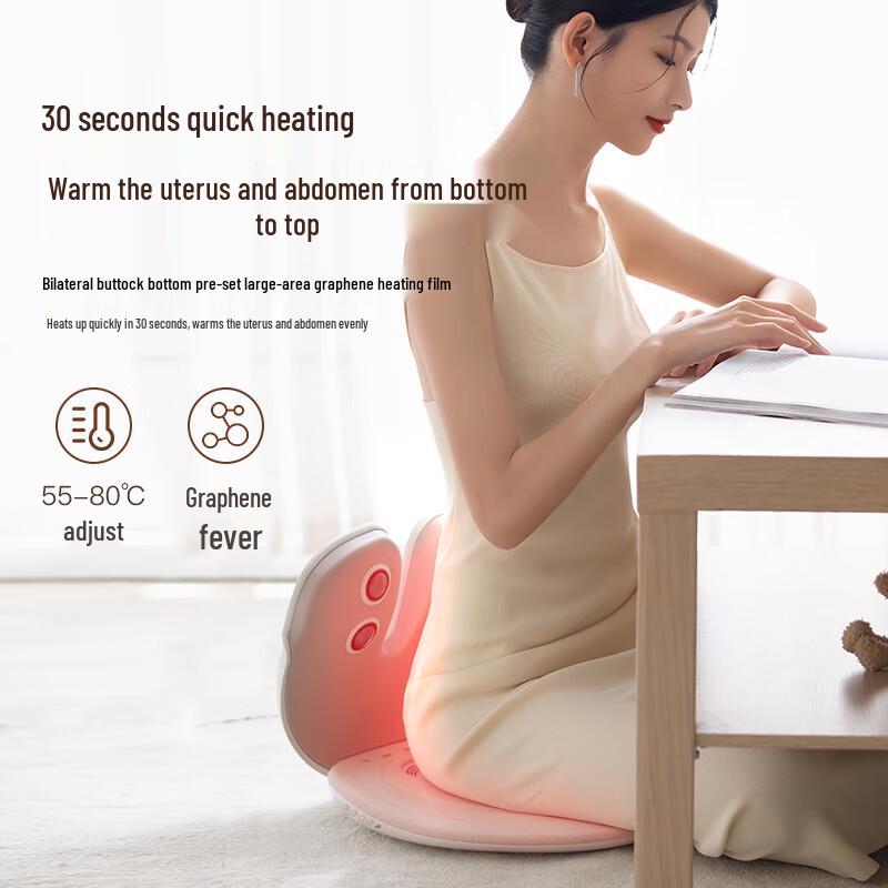 KAELEMENTS Smokeless Home Moxibustion Stool Massager