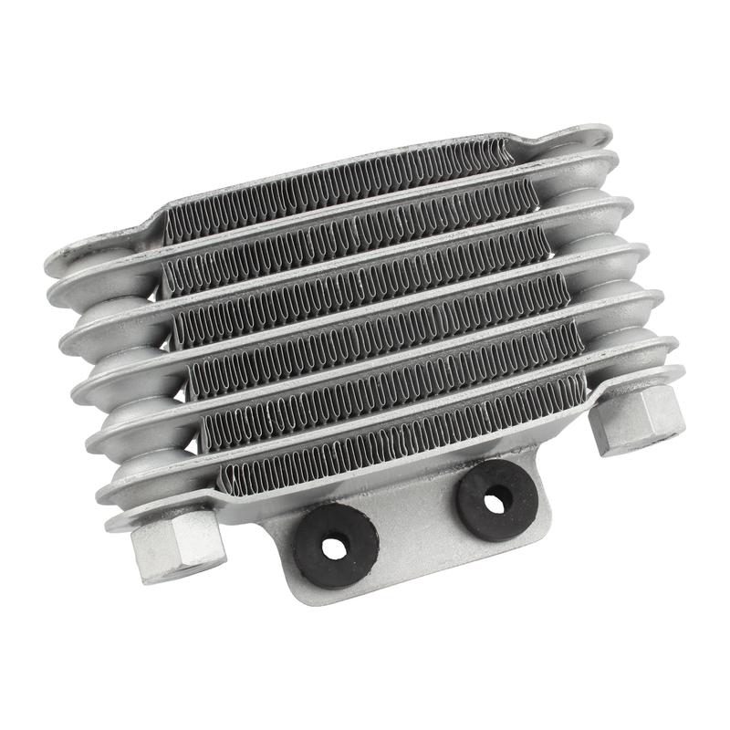 Universal Motorcycle Oil Cooler Radiator 6 Rows Engines Oil Accessories Motocross for KTM Honda Yamaha Suzuki Pit Dirt Bike