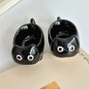 Ceramic Cat Dishes Dipping Plate Kitty Shaped Mini Sauce Dish Side Small Bowl Home Diningware Kitchen Table Decorative Cat Bowl
