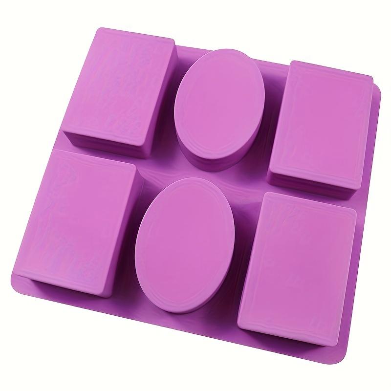 6-Pattern Soap Mold Set - Versatile Designs for Creative Soap Making - Durable & Easy Release Silicone, Oven Safe, Reusable