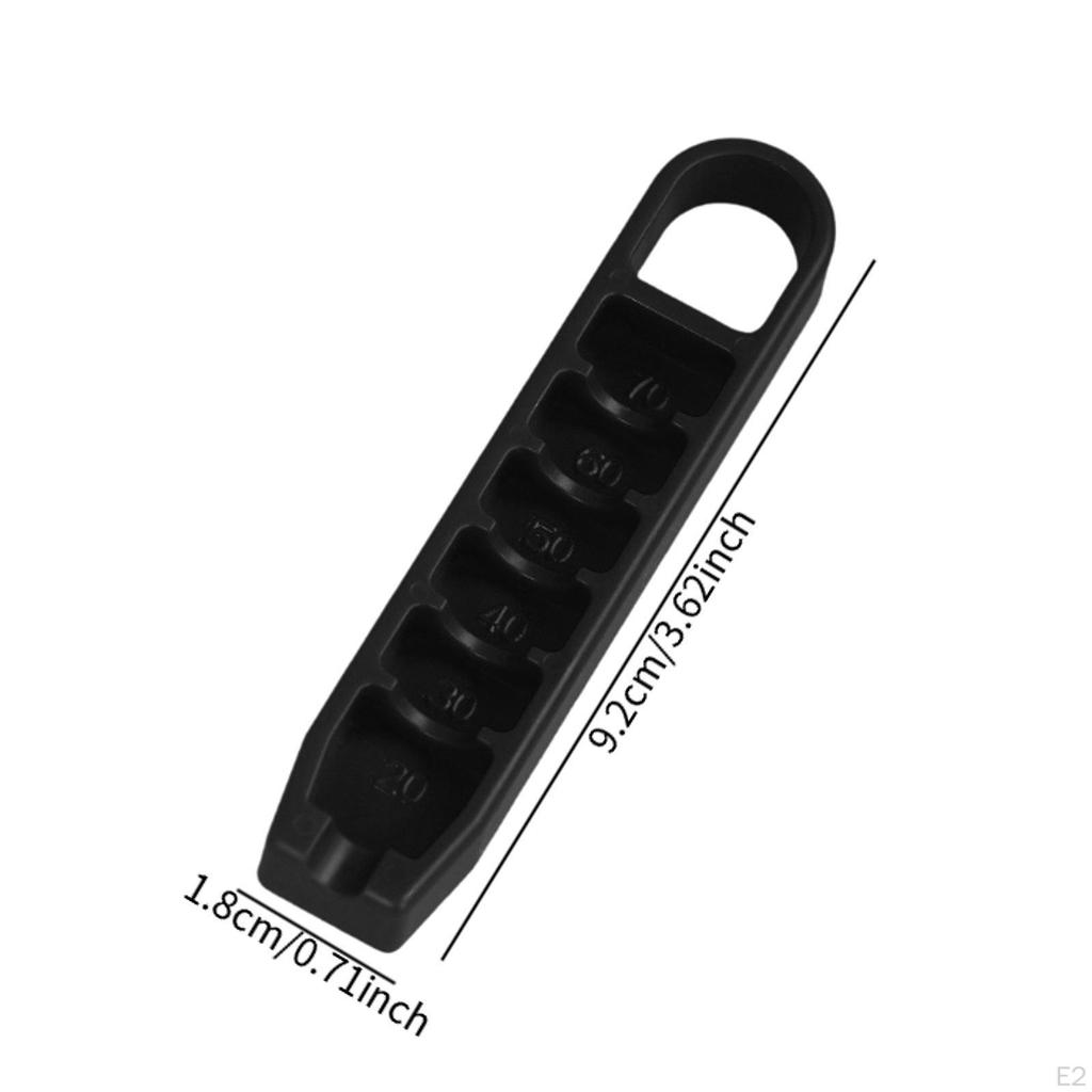 Golf Tee Height Adjuster Easy to Use Measuring Device Gift Elevator
