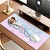 Kpop P-PLAVE Cartoon Mouse Pad Anti Slip Rubber Edge Locked Thickened Laptop Gaming Desk Mat