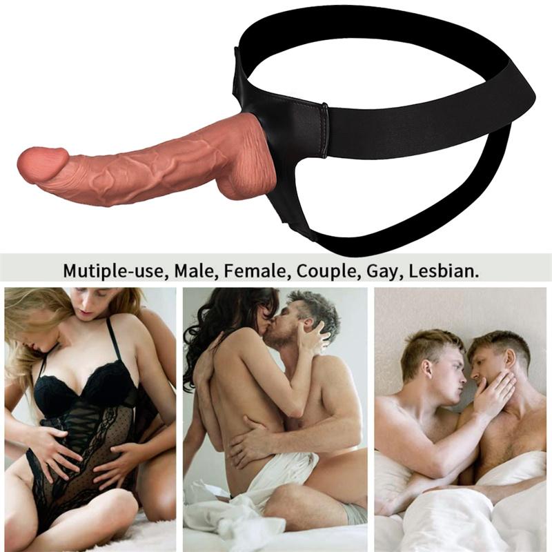 Liquid Silicone Lifelike Dildo Female Products Manual Large Super Soft Simulation Tool Sex Toy