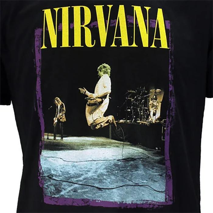Nirvana Band Gift For Fans Black T-Shirt Cotton All Size Unisex T-Shirt