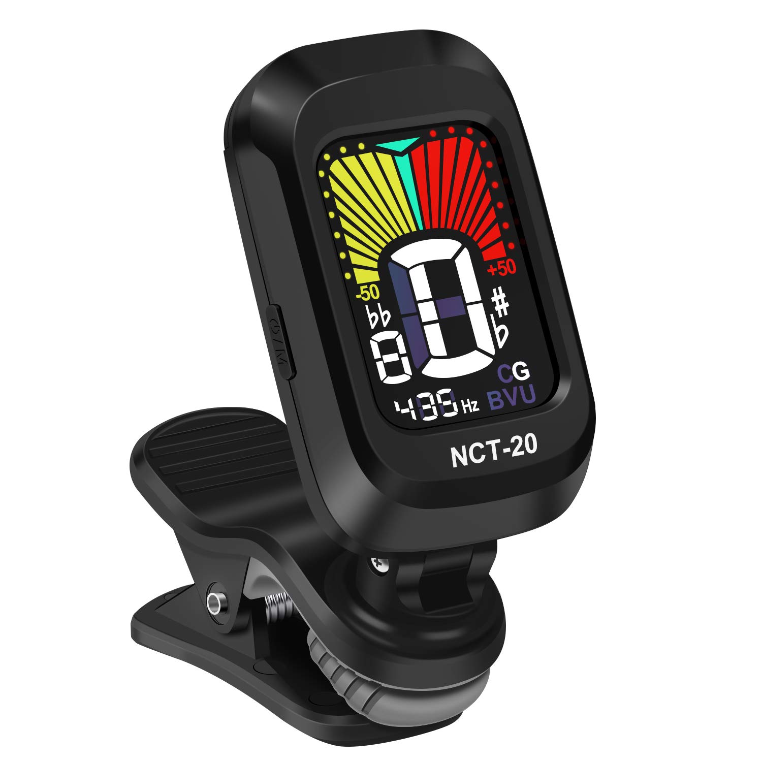 

YOTTO Clip-on Tuner with Color Display for Guitar, Bass, and Ukulele
