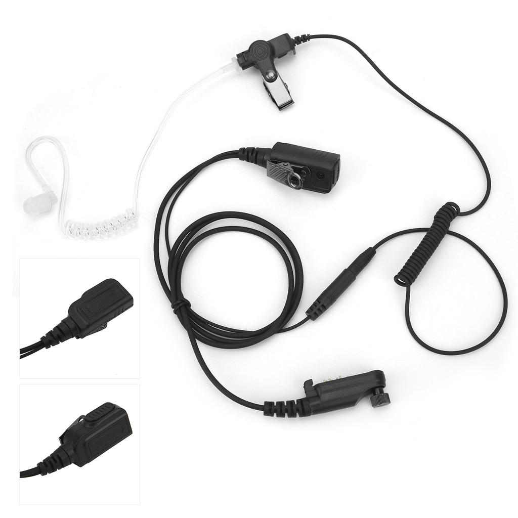 Walkie Talkie Earpiece Split Design Headset for Hytera X1P X1EX1 PD600 PD680 for Retail