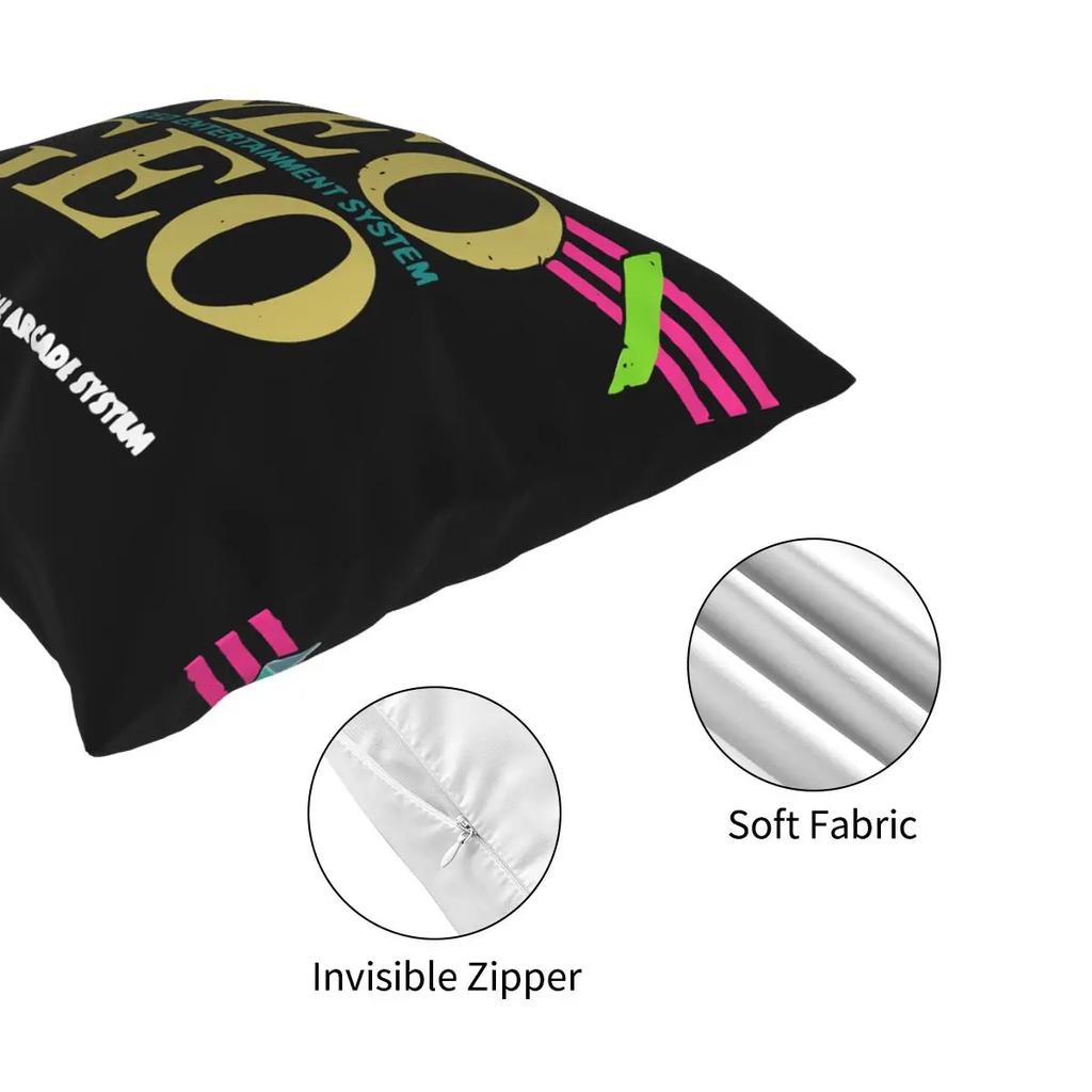 AES Pillowcase Printed Polyester Cushion Cover Decorative Neo Geo Snk Pillow Case Cover Home Zipper 18''