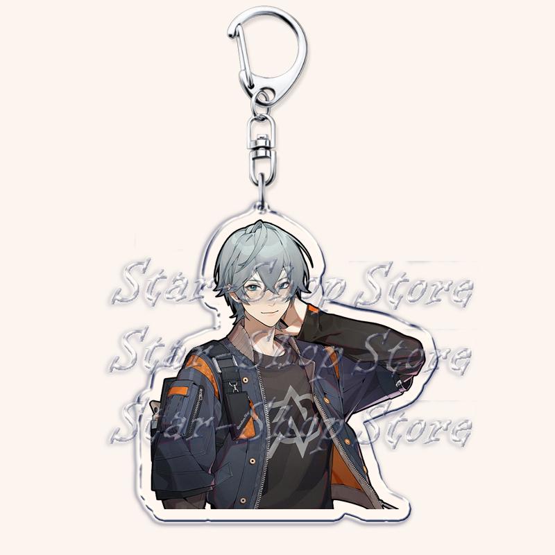 Hot Zenless Zone Zero Keychains for Womens Accessories Bag Ellen Joe Bangboo Miyabi ZZZ Anby Jane Doe Nicole Keyrings Fans Gifts