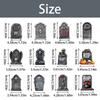 New Style, Halloween Party Decoration, Creative Tombstone Design, 24pcs, Baking Cake Small Flag, Party Decoration Plugin