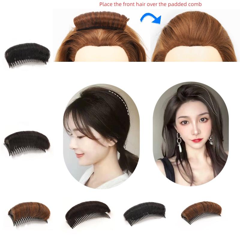 High Cranial Hair Puff Comb Instant Volume Thickness Natural Accessory Hairpiece
