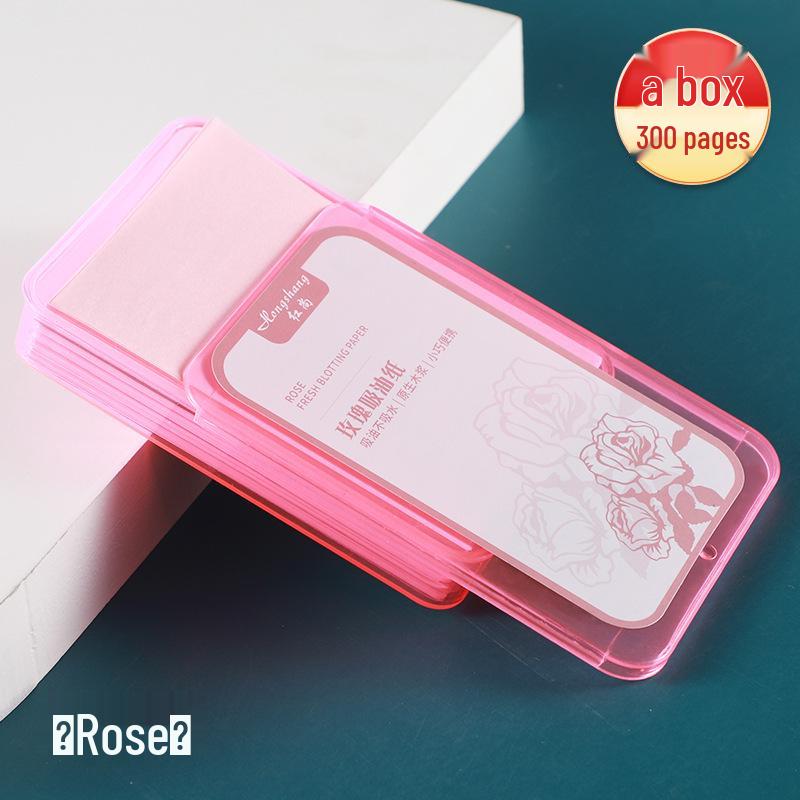 Bamboo Charcoal Green Tea Facial Blotting Paper – 300 Portable Fragranced Sheets