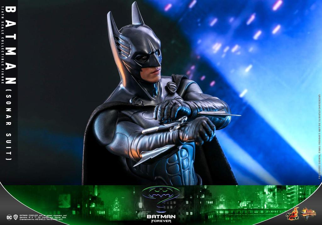 Movie Masterpiece Batman Forever Batman Draktskalafigur Svart (Sonarversjon) 1/6