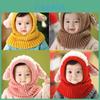 Knitted Baby Hat With Fluffy Dog Design For Winter Warmth And Windproof Comfort