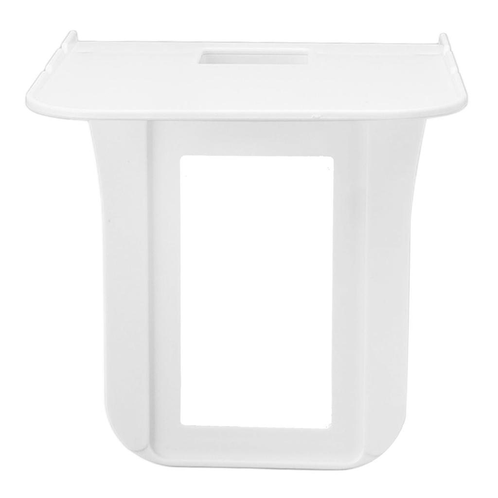 Wandmontiertes Steckdosenregal ABS Lochdesign Einfaches Netzladeregal Handy-Ladehalter