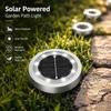 Powered Outdoor In-Ground Lights, Stainless Stake Lights for Garden, , Decoration