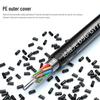 Dacheng Light G.652D 144-Core Outdoor Single Mode Fiber Optic Cable