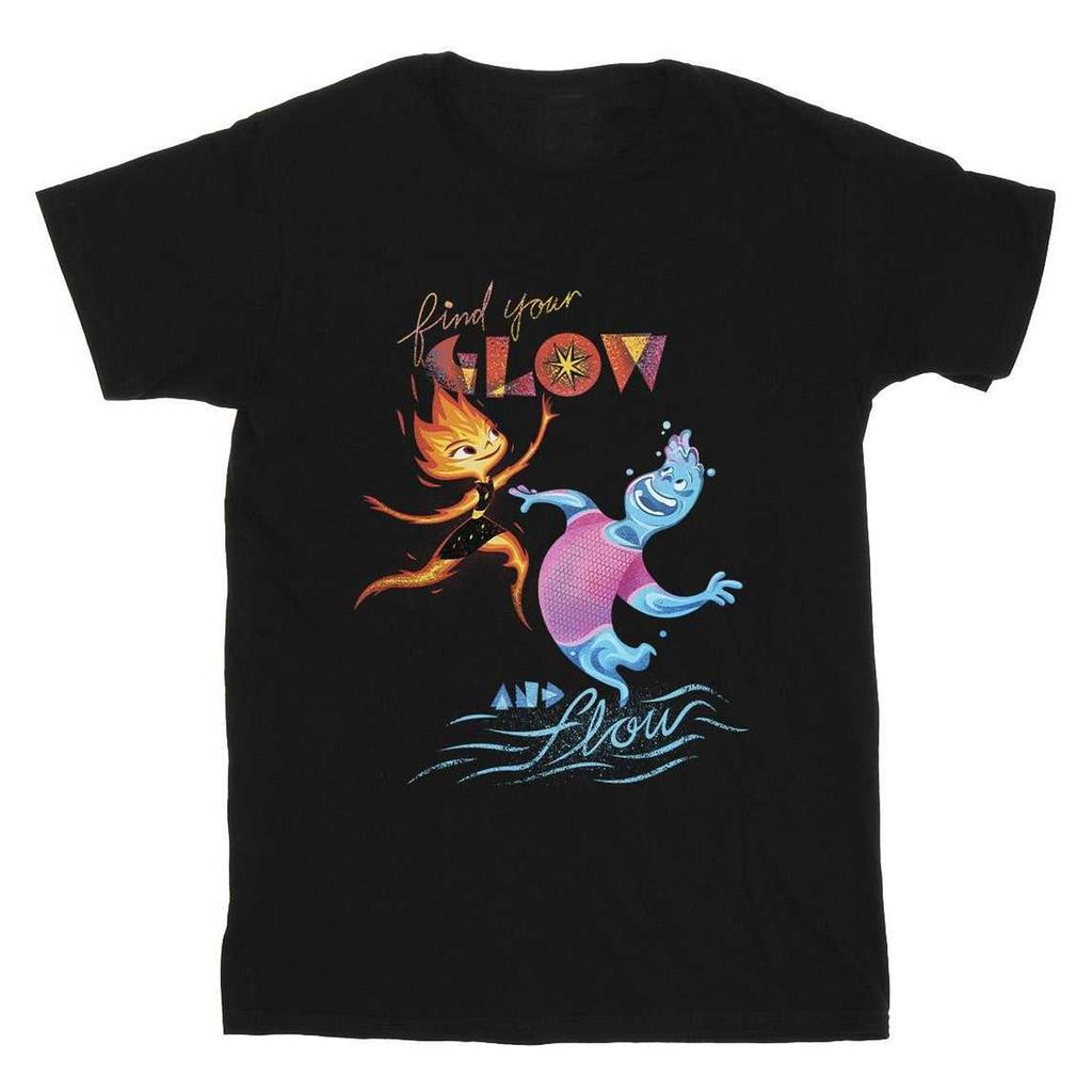 Elemental Girls Grow And Flow Cotton T-Shirt