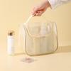 Trendy Waterproof Travel Makeup Bag - Large Capacity & Portable Toiletry Storage
