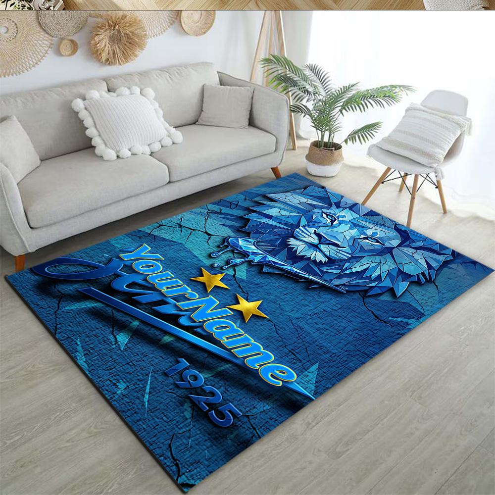 Fc Zenit Saint‑petersburg 32 Customize Text Floor Rug Office Rug Perfect for Game Room Dormitory Hallway Balcony Antislip Carpet Office home decor