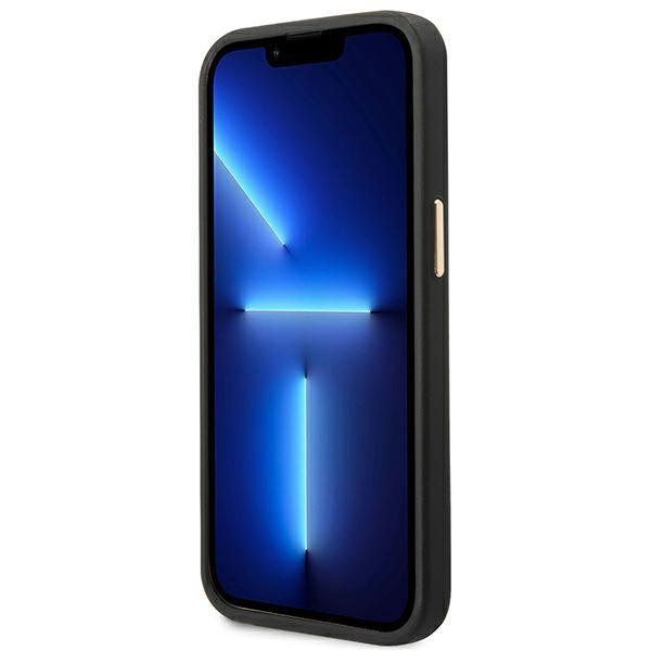 Guess Guhmp14Mu4Gprk Iphone 14 Plus / 15 Plus 6.7 Czarny/Black Hard Case 4G Logo Plate Magsafe