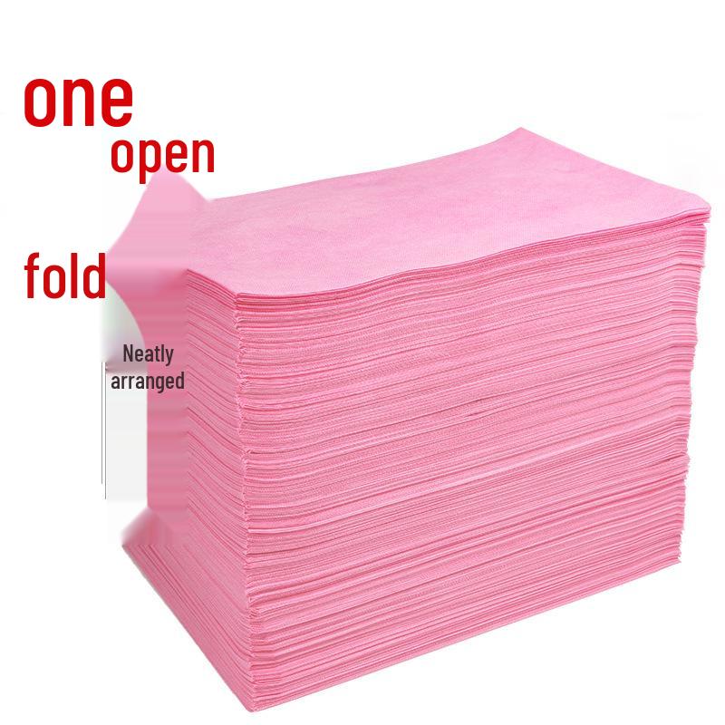 80x180cm Waterproof Disposable Massage Bed Sheet - Breathable Non-woven Fabric for Beauty Salons.