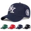 Unisex Baseballcaps med bokstavbroderi Vår Høst Utendørs Justerbare Casual Hatter Pappahatt Solskjermingshatt
