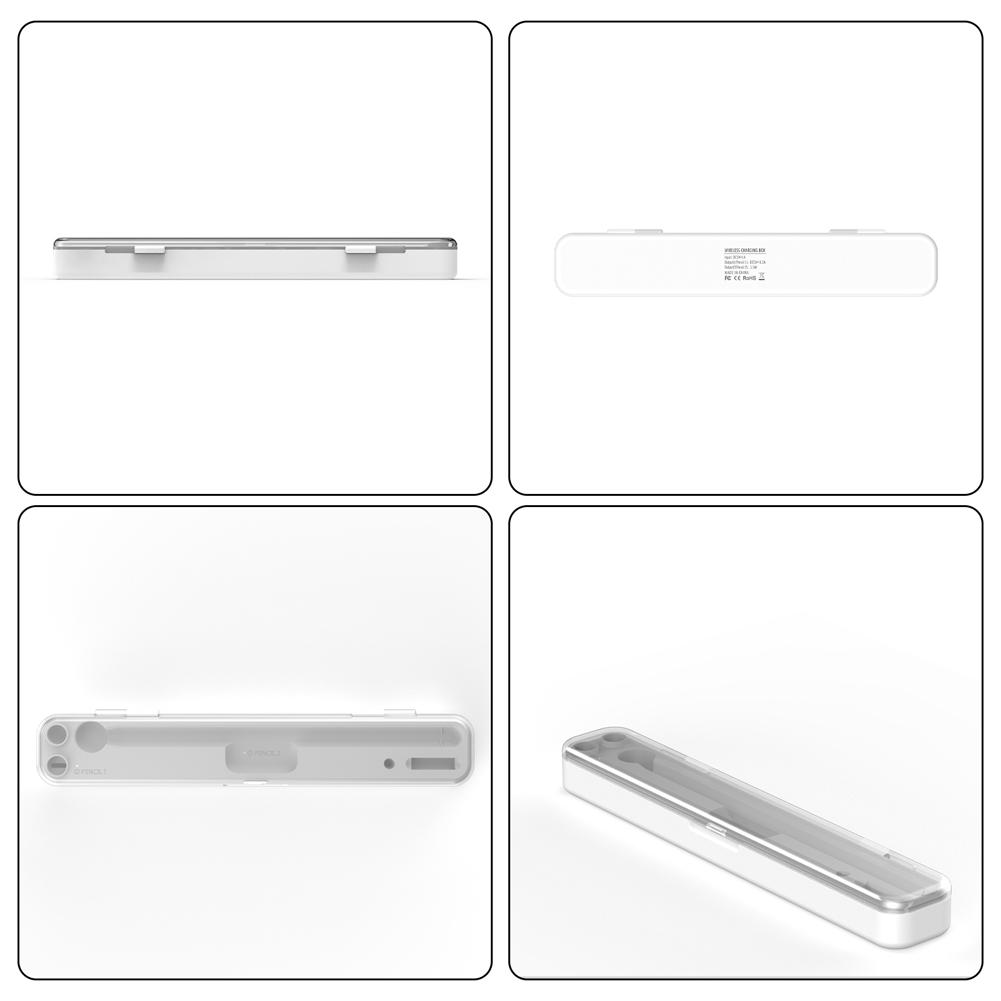 Schnelllade-Schutzbox, kabelloser Ladestifthalter, kabelloses Ladegerät, Stifthülle für Apple Pencil 1 2, für iPad Pencil 1 2