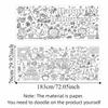 Handmade Children's Drawing Tablecloth Cartoon DIY Party Tablecloth  Halloween Decorations