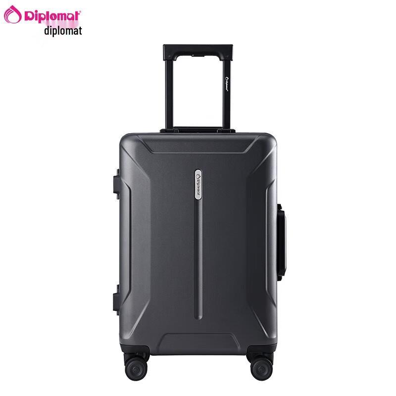 Diplomat HM-26072 Slim Frame Carry-on Trolley Case