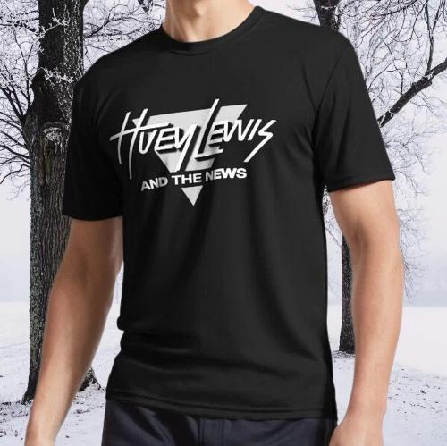 

Huey Lewis Active T-Shirt Logo TEE T-Shirt Funny Size S to 5XL M