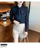 Polka Dot Bowknot Chiffon Blouse - Women's Long Sleeve Autumn Fashion