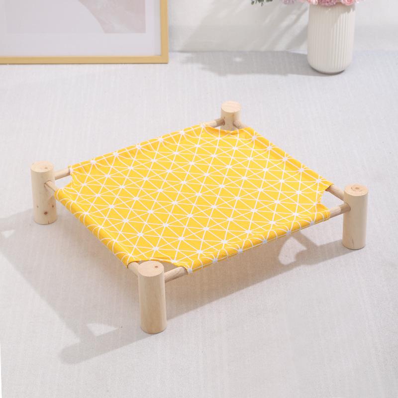 Letto da campo per animali domestici Letto per cani Universale per quattro stagioni Letto per gatti Smontabile e lavabile Cuccia estiva per gatti Articoli per animali domestici