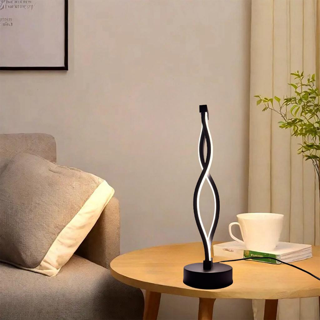 Bedroom Bedside Lamp Creative Atmosphere Table Lamp Minimalist Adjustable LED Table Lamp USB Powered