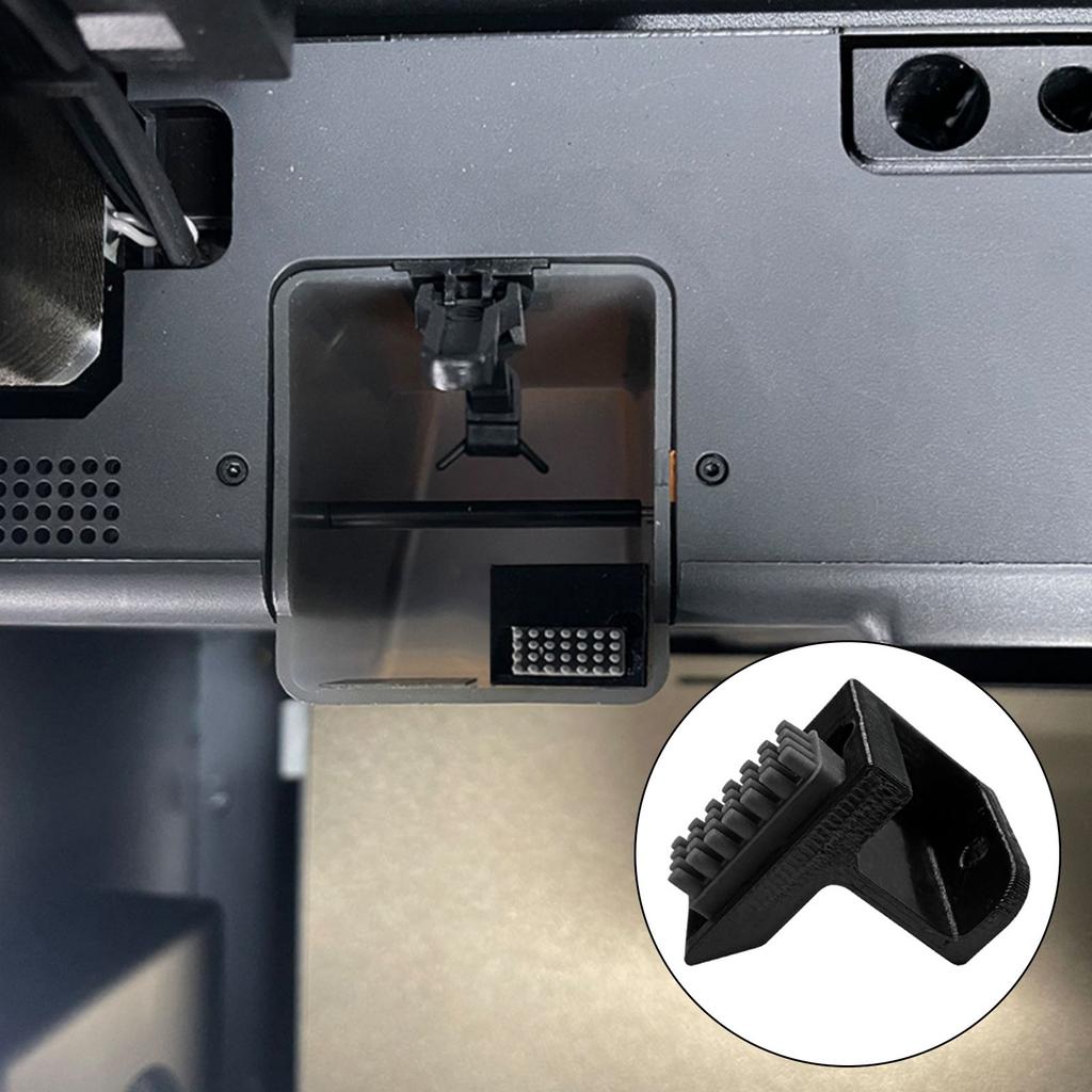 3 pièces Raccords d'essuyage de buse en silicone Composant d'essuyage de buse pour Imprimantes 3D Bambu Lab X1/P1 Nettoyeur de buse en silicone