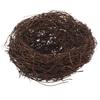 Rattan Bird Nest Handmade Realistic Simulated Nest Decor Garden Craft Wedding Table Decoration Bird Nests Garden Decor