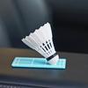 huaqianguhh Rotating Car Badminton Ornament with Swivel Mechanism, Shuttlecock Dashboard Decoration for Interior, Gift Sports Lovers