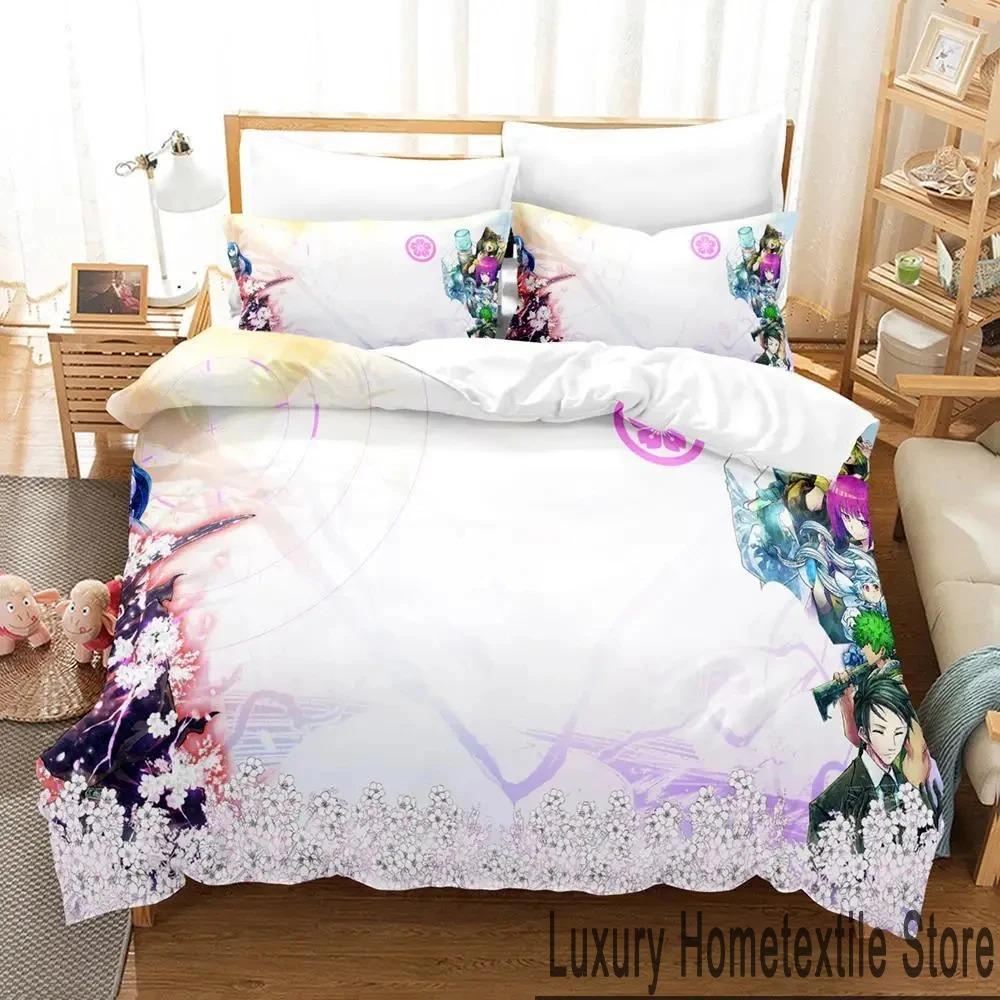 3D Print Anime Mission Yozakura Family Bedding Set Boys Girls Twin Queen King Size Duvet Cover Pillowcase Bed Boys Adult