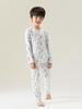 Pure Cotton Baby Pajama and Underwear Set: Thin Long Sleeve AC Suit for Summer Home Wear